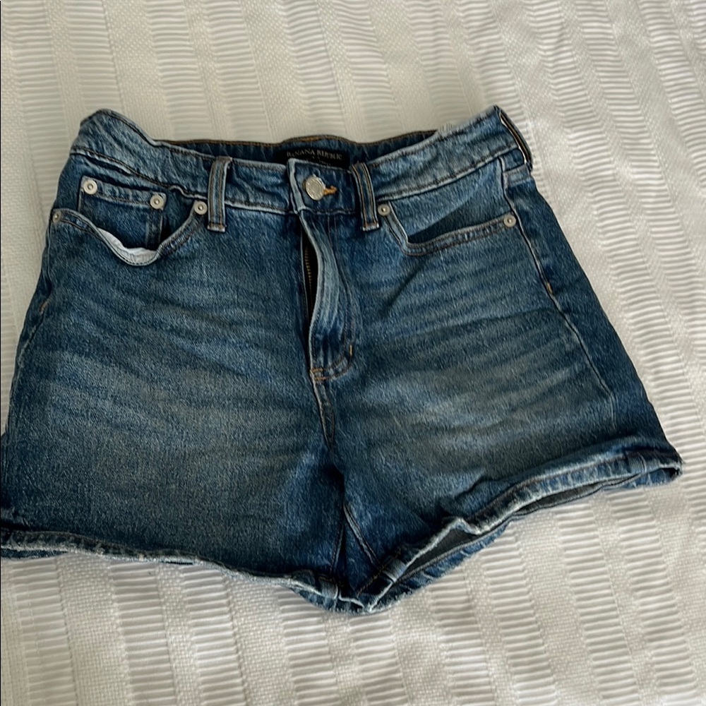 Banana Republic Classic Blue Jean Shorts